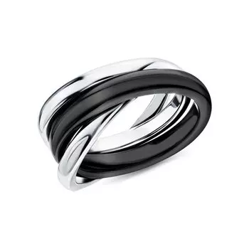 Серебряное кольцо с керамикой