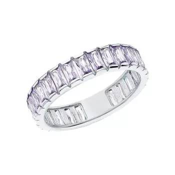 Серебряное кольцо с кубическим цирконием