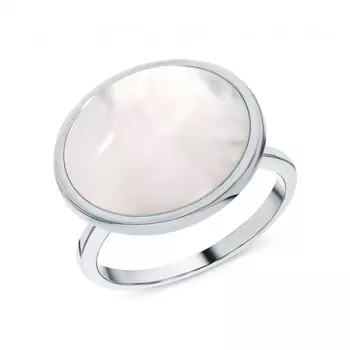 Серебряное кольцо с перламутром
