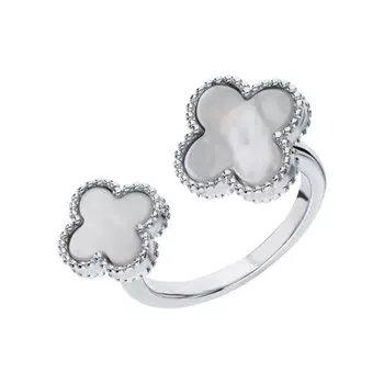 Серебряное кольцо с перламутром природным