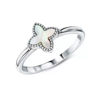 Серебряное кольцо с перламутром природным