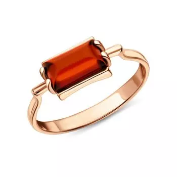 Серебряное кольцо с янтарями природными