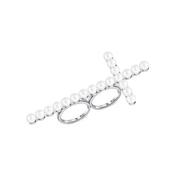 Серебряное кольцо с жемчугом