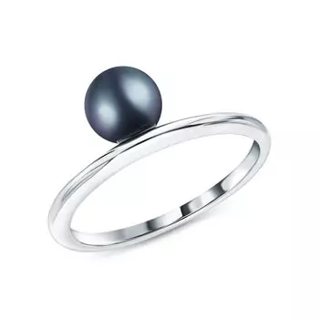 Серебряное кольцо с жемчугом