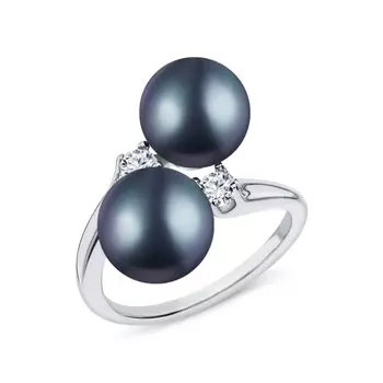 Серебряное кольцо с жемчугом