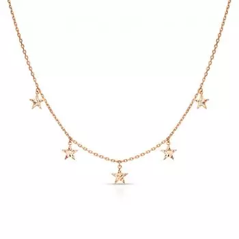 Серебряное колье