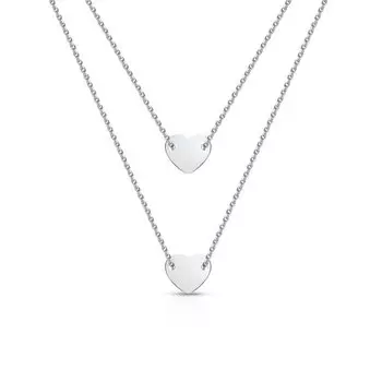 Серебряное колье