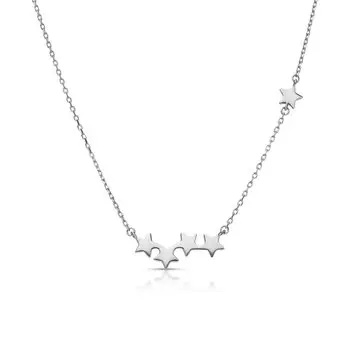 Серебряное шейное украшение