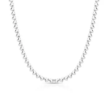 Серебряное шейное украшение