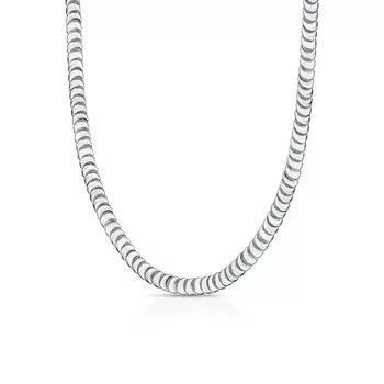 Серебряное шейное украшение