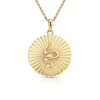 Серебряное шейное украшение