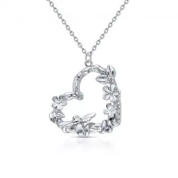 Серебряное шейное украшение