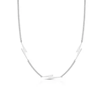 Серебряное шейное украшение