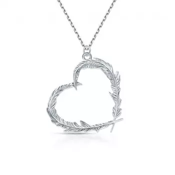 Серебряное шейное украшение