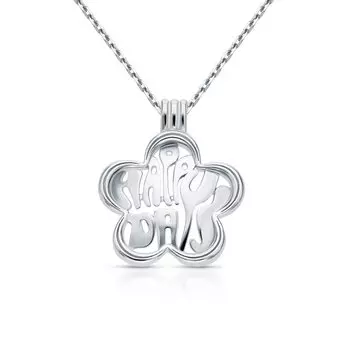 Серебряное шейное украшение