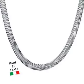 Серебряное шейное украшение