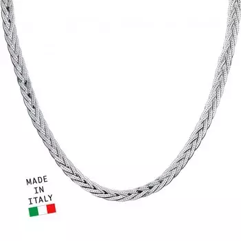 Серебряное шейное украшение