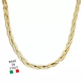 Серебряное шейное украшение