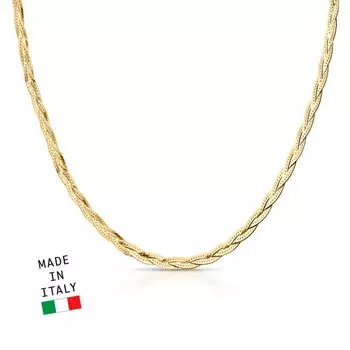 Серебряное шейное украшение