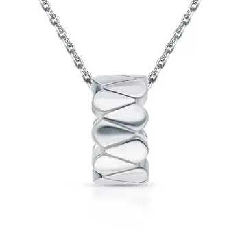 Серебряное шейное украшение