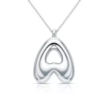 Серебряное шейное украшение