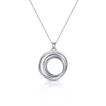 Серебряное шейное украшение