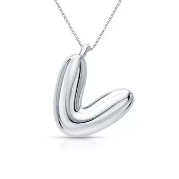 Серебряное шейное украшение