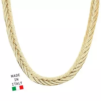 Серебряное шейное украшение