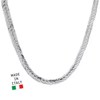 Серебряное шейное украшение