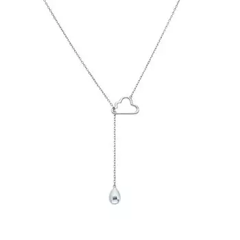 Серебряное шейное украшение