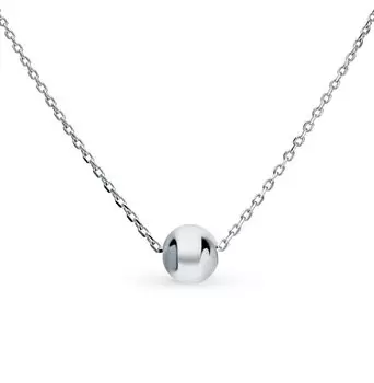 Серебряное шейное украшение