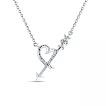 Серебряное шейное украшение