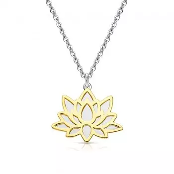 Серебряное шейное украшение