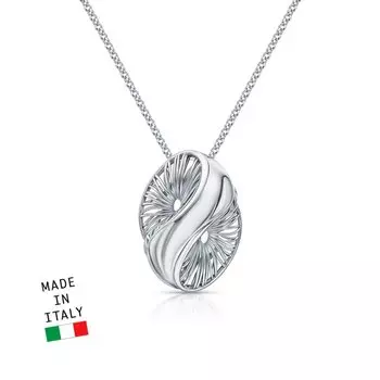 Серебряное шейное украшение