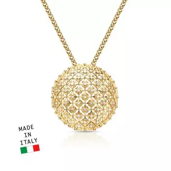 Серебряное шейное украшение