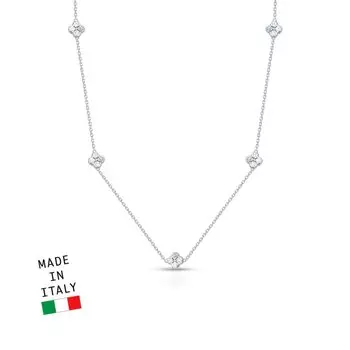 Серебряное шейное украшение