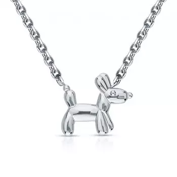 Серебряное шейное украшение