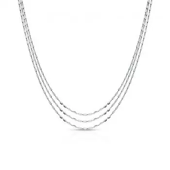 Серебряное шейное украшение