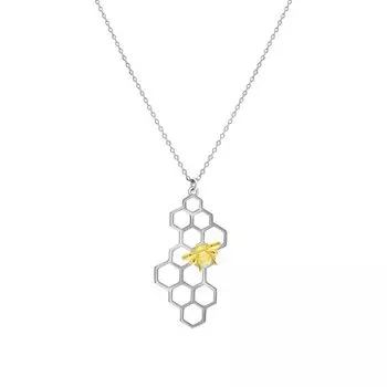 Серебряное шейное украшение