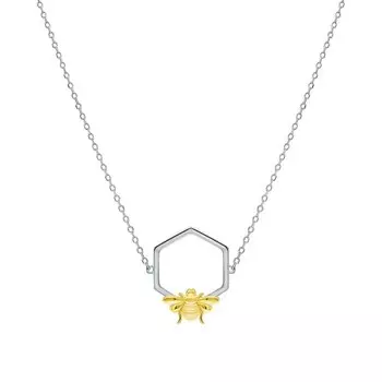 Серебряное шейное украшение