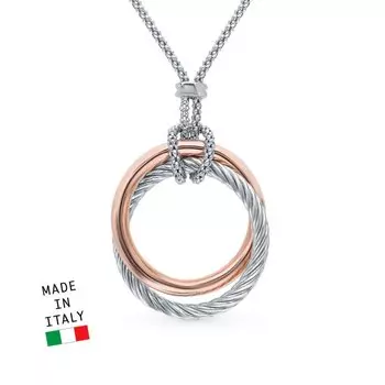 Серебряное шейное украшение