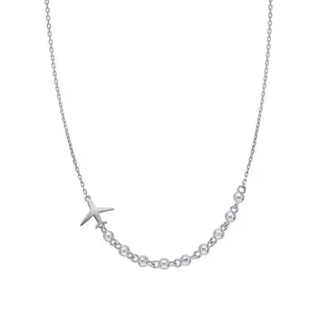 Серебряное шейное украшение