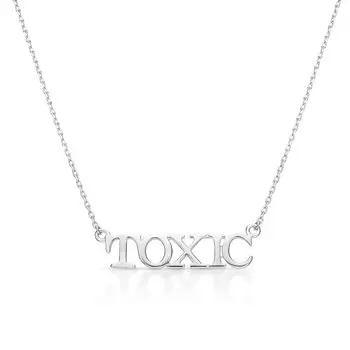 Серебряное шейное украшение