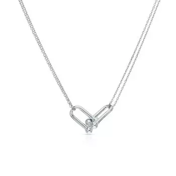 Серебряное шейное украшение