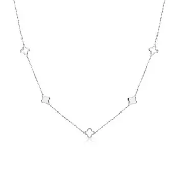 Серебряное шейное украшение