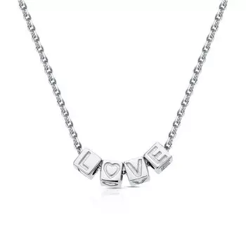 Серебряное шейное украшение