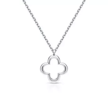 Серебряное шейное украшение