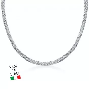 Серебряное шейное украшение