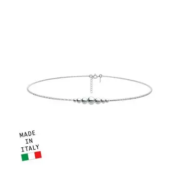 Серебряное шейное украшение