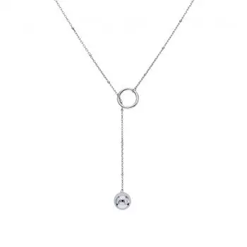 Серебряное шейное украшение